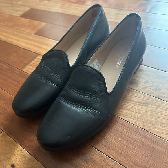 Black Leather Loafers | Gravity Pope | Made in Italy - Picture 1 of 8